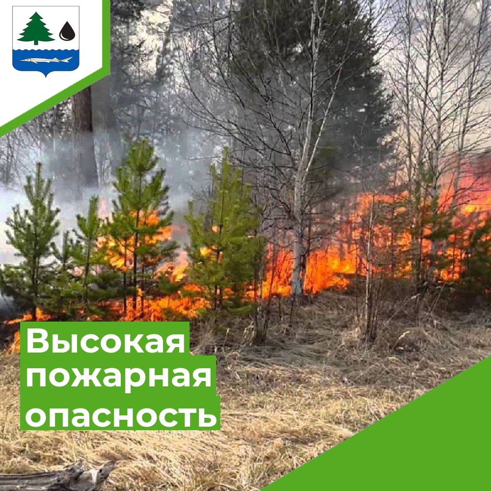 Внимание! Высокая пожарная опасность.